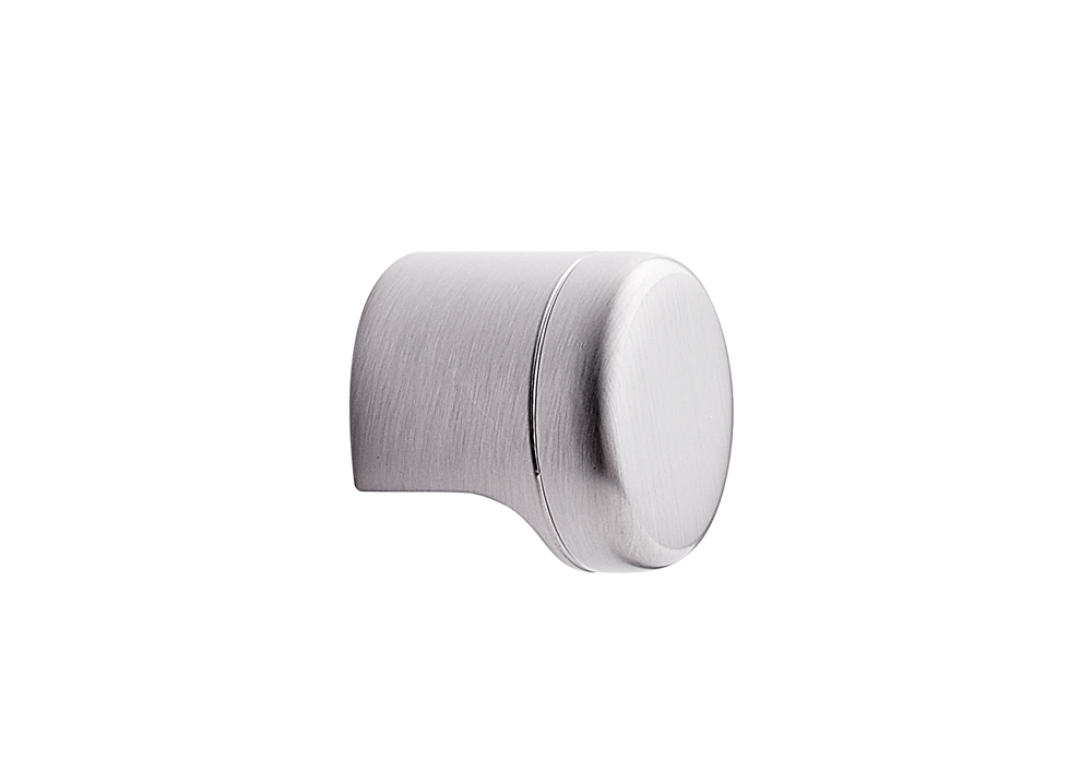 Point Knob Brushed Nickel (each)