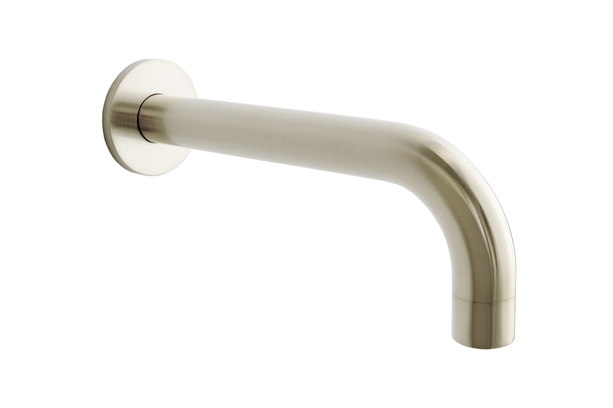 Bloom Wall Spout Brushed Warm Nickel