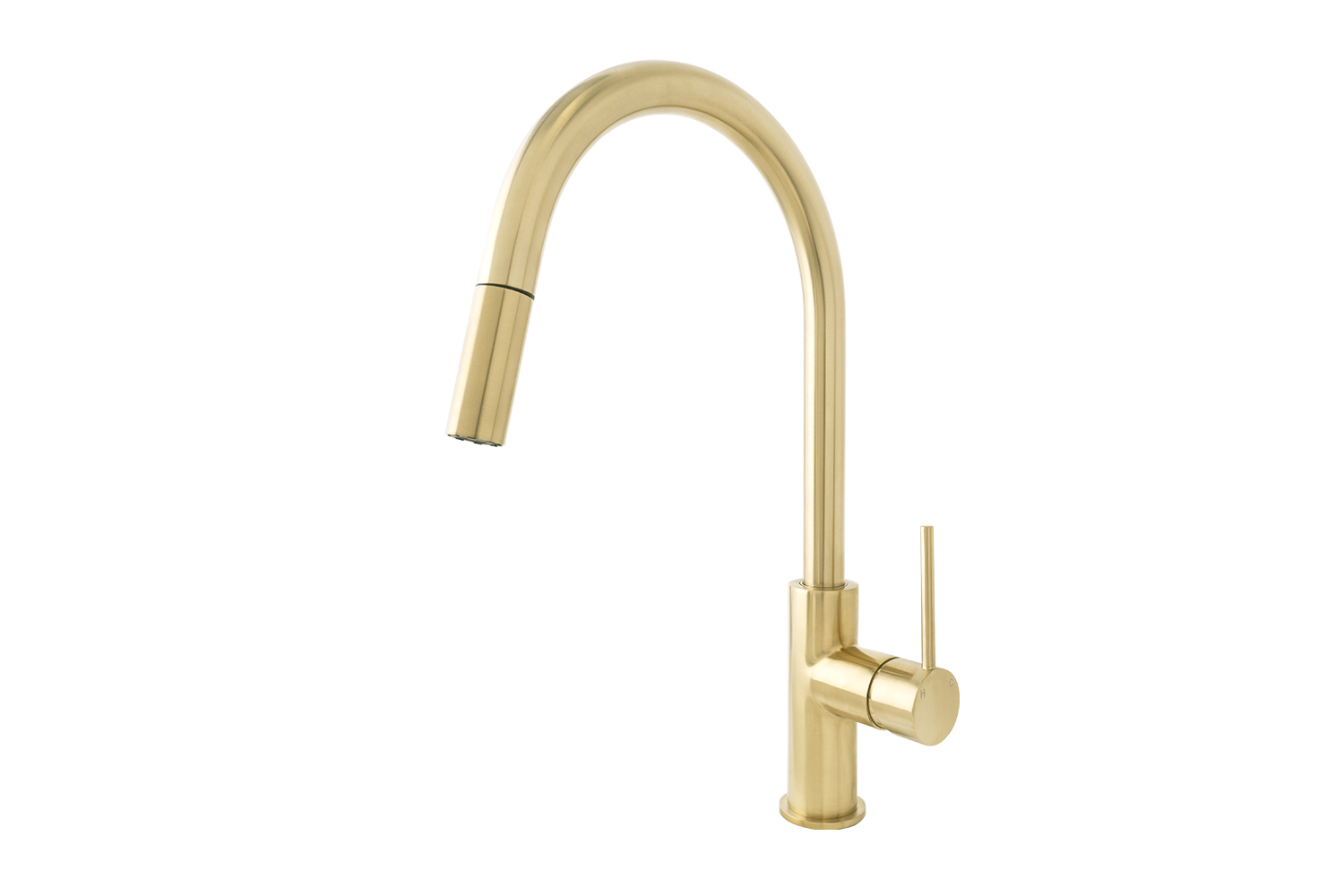Bloom Pull Out Sink Mixer Light Brushed Brass