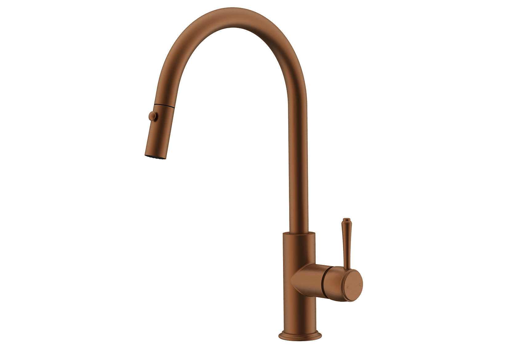 Eternal Pull Out Kitchen Mixer Brushed Copper