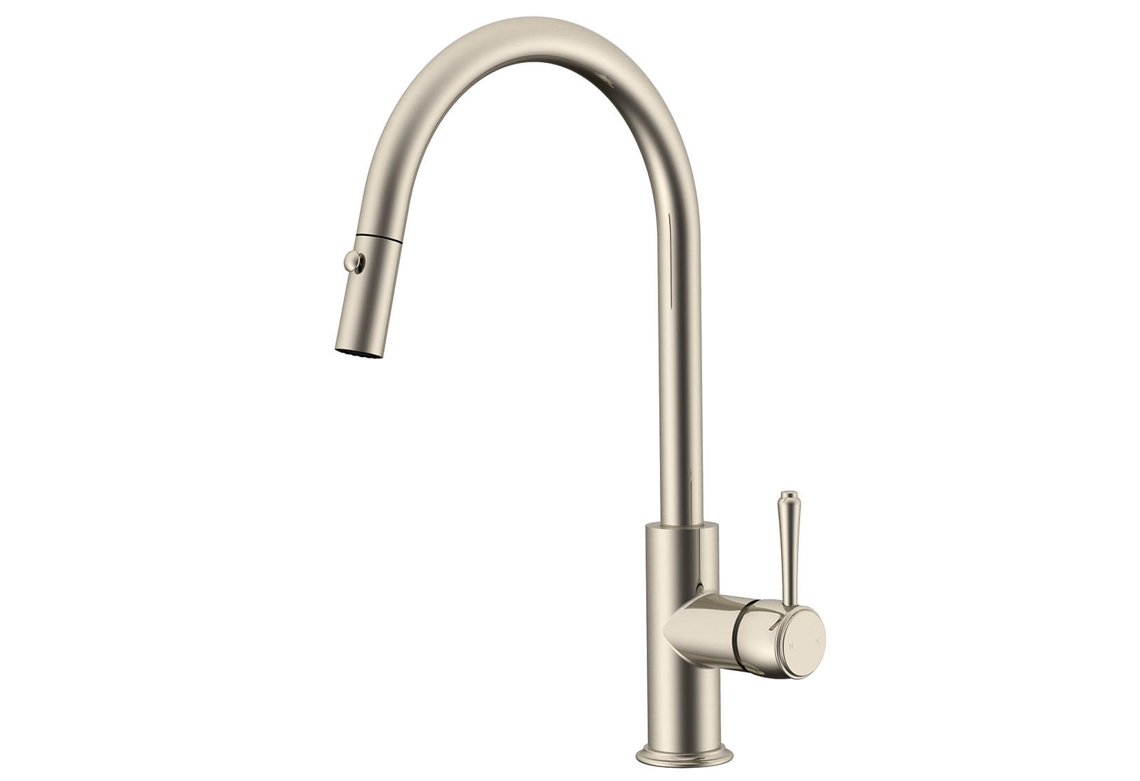 Eternal Pull Out Kitchen Mixer Brushed Nickel