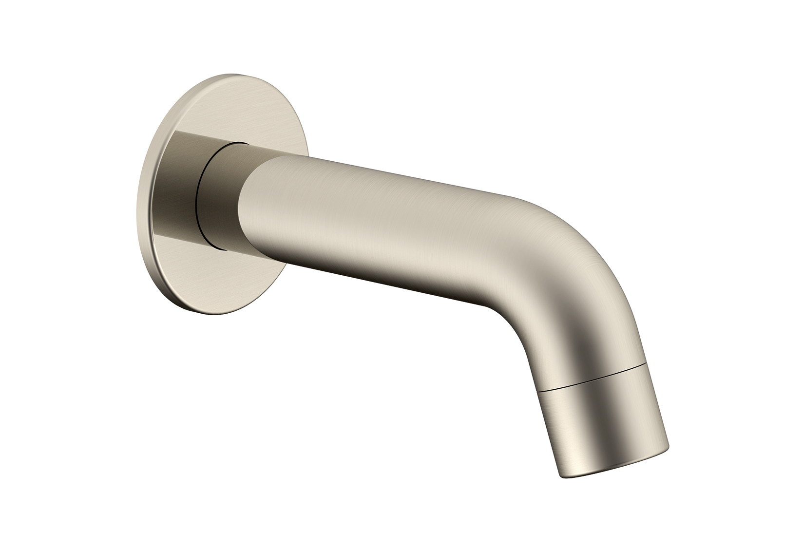 Soul Mini Wall Spout Brushed Nickel