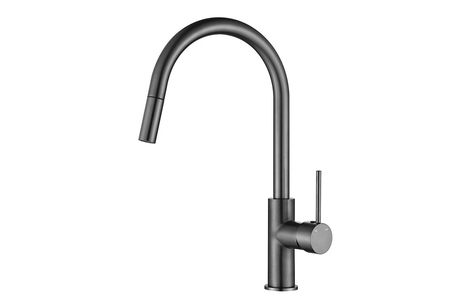 Bloom Pull Out Sink Mixer Brushed Gunmetal