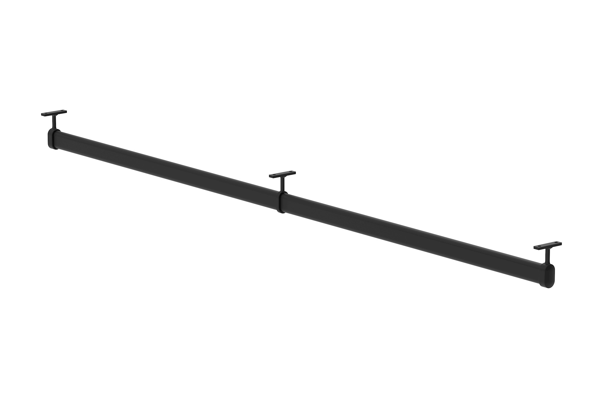 Matte Black Hanging Rail